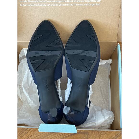 NIB Lifestride Giovanna 2 True Navy High Heels Size 9.5 - Picture 6 of 10